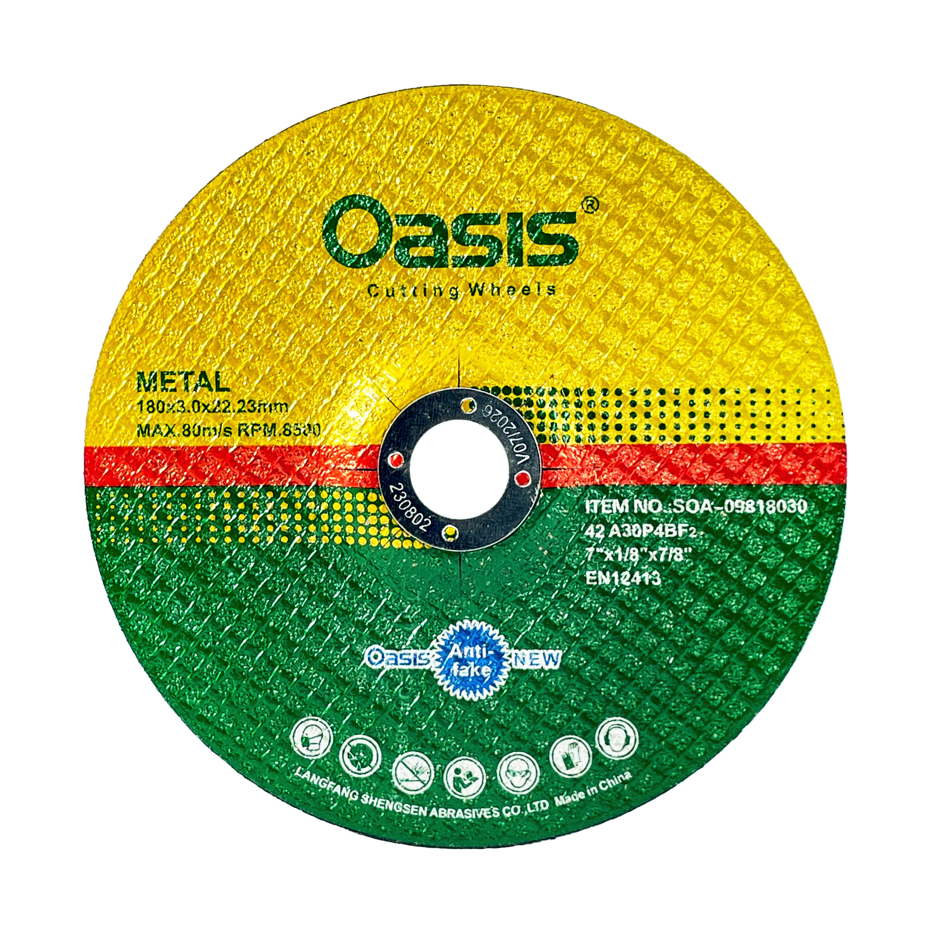 صفحه فیبری برش آهن 180